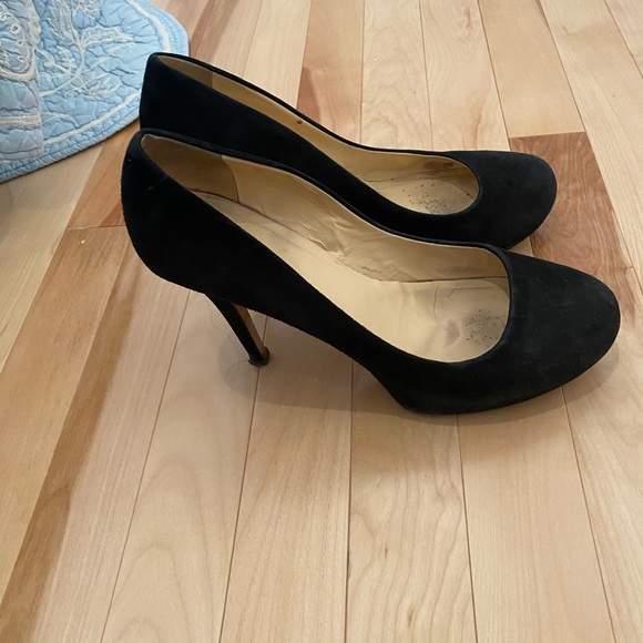 Kate spade black suede heels - Picture 2 of 4